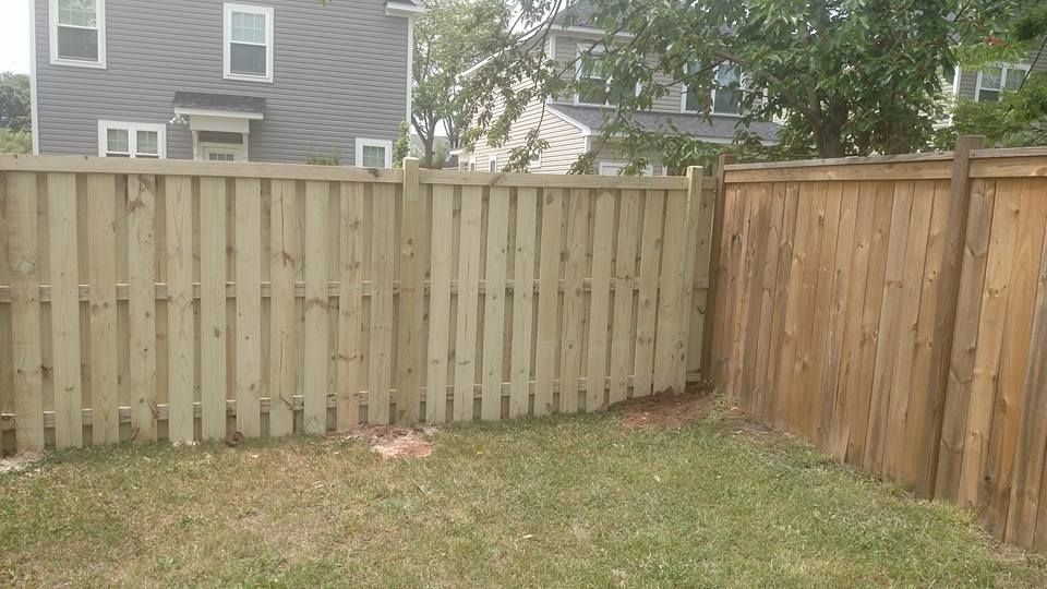 Solid Wooden Fence on the Residential | Pickens, SC | Allen's Fencing