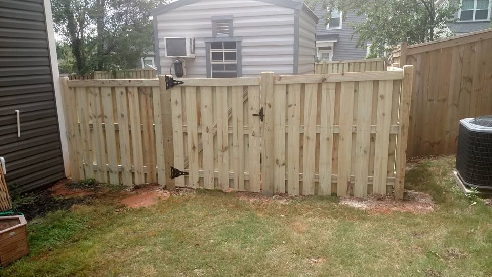 New Wooden Fence on the Residential | Pickens, SC | Allen's Fencing