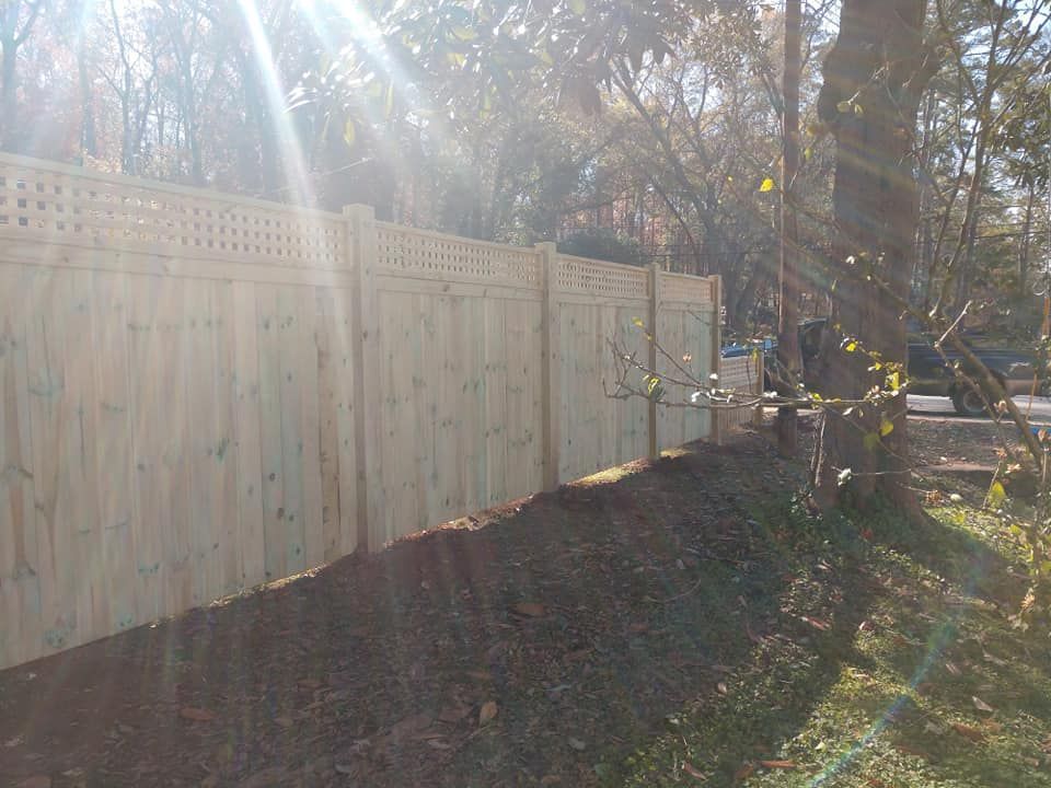 House Wooden Fence | Pickens, SC | Allen's Fencing