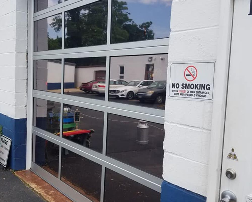 Shop Square Window with Tint — North East, MD — Julien Window Tinting