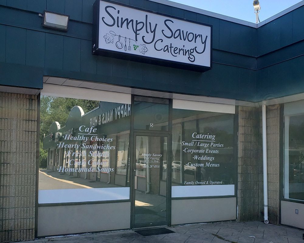 Catering Shop with Window Tint — North East, MD — Julien Window Tinting