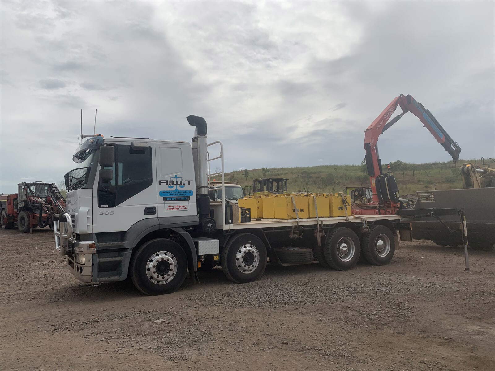 Truck and Excavator — Photo Gallery