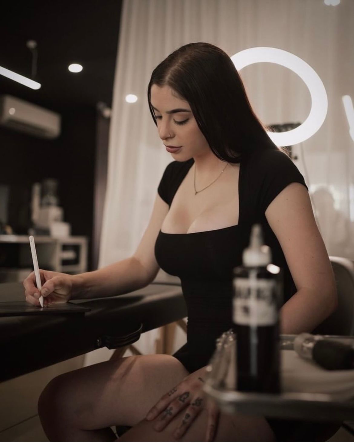 A Man Has a Tattoo of a Schnauzer on His Arm — Tattoo Inc Studio In Broadbeach, QLD