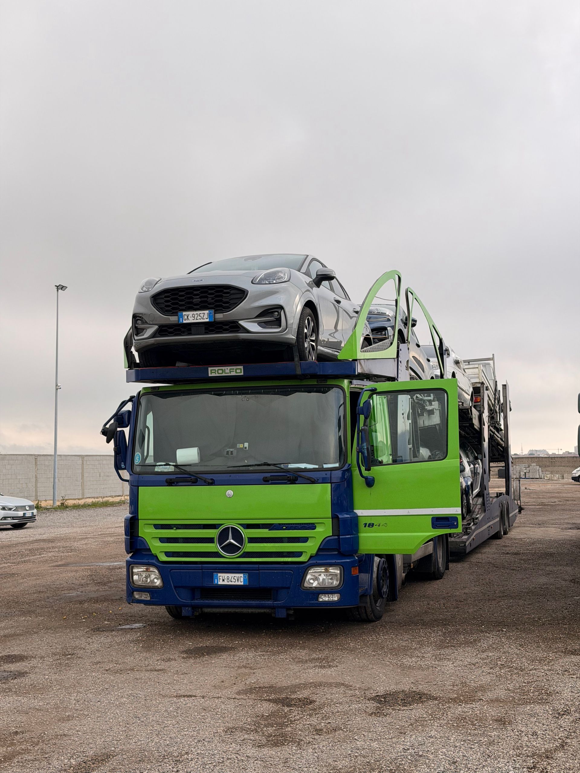 trasporto auto in Italia