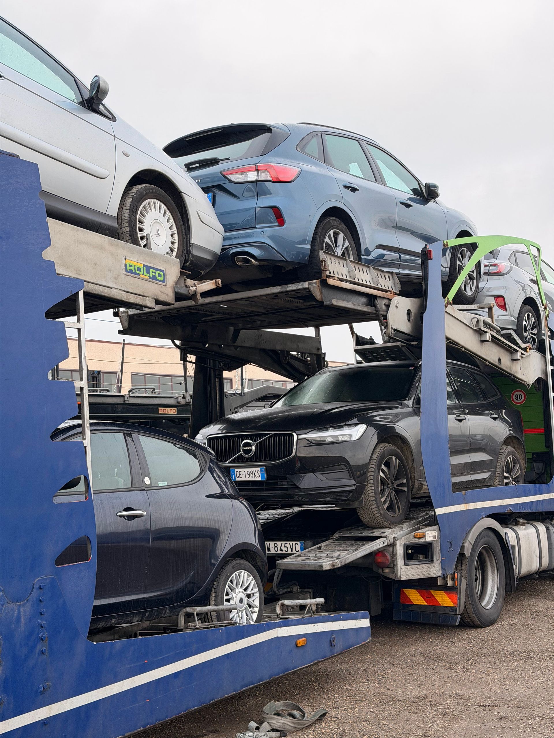 trasporto auto in Italia