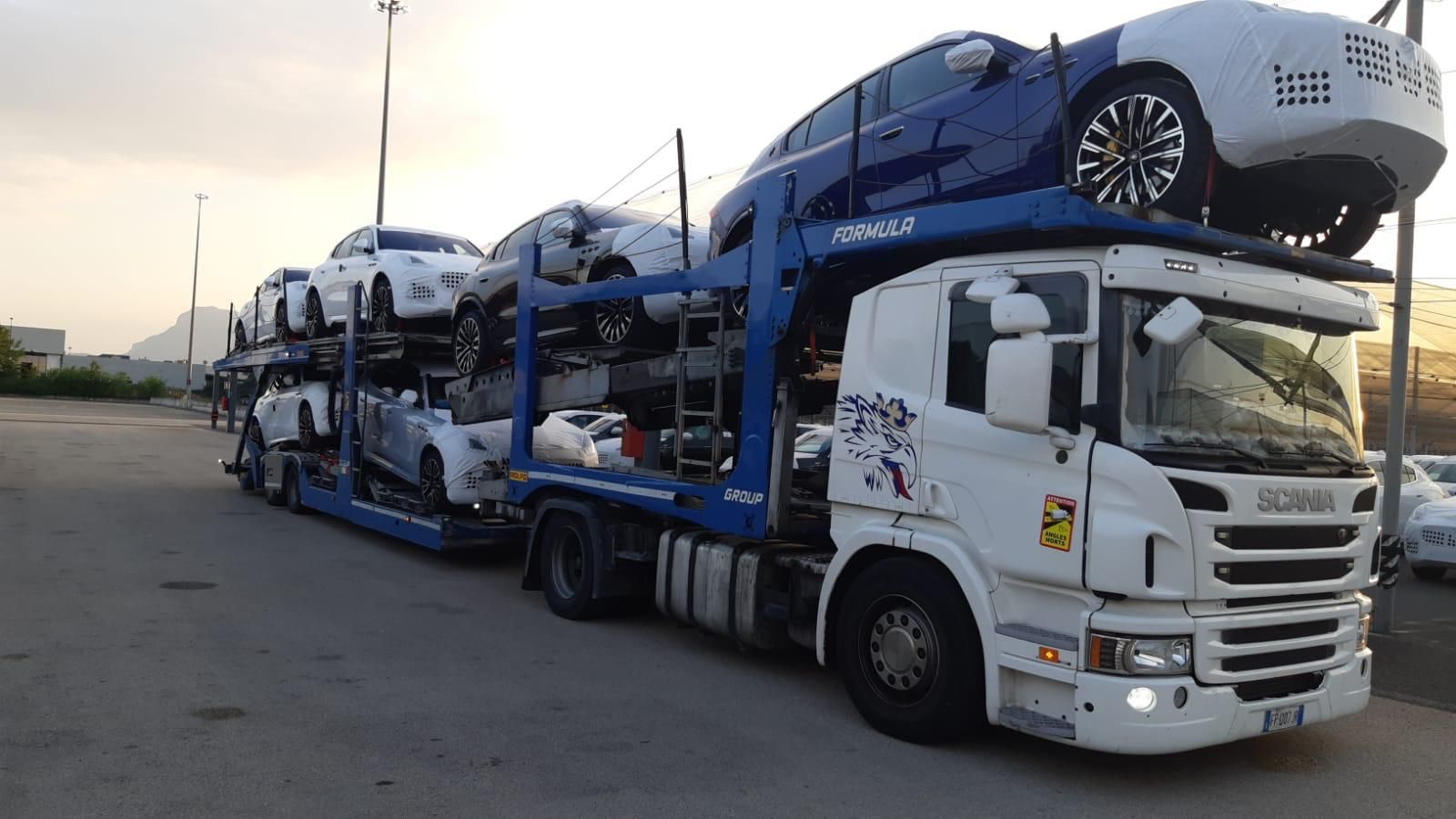 Zichella Trasporti auto nuove
