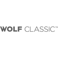 A wolf classic logo on a white background.