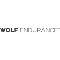 The wolf endurance logo is on a white background.