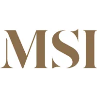 A logo for a company called msi on a white background.