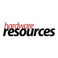 The logo for hardware resources is on a white background.