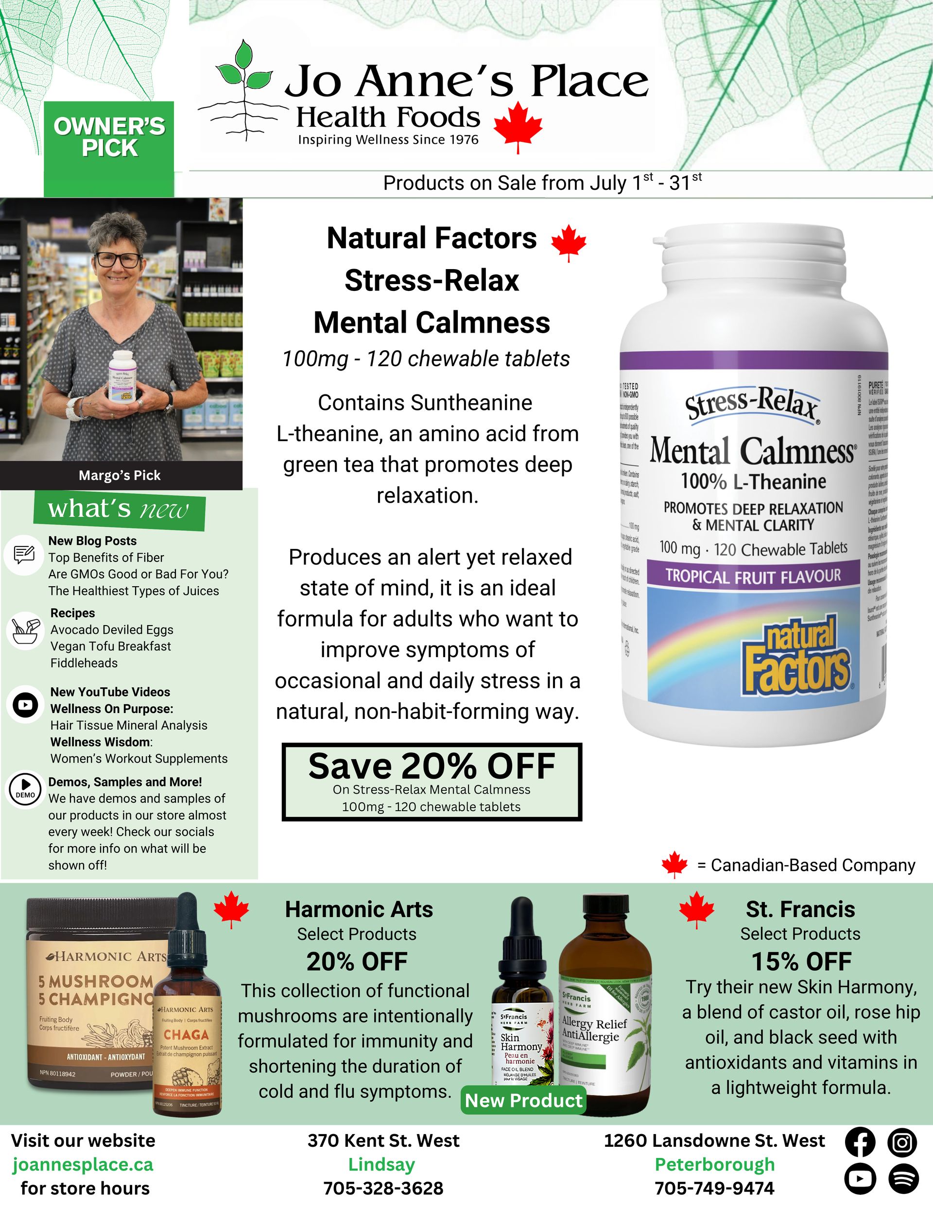 July Flyer Page 1