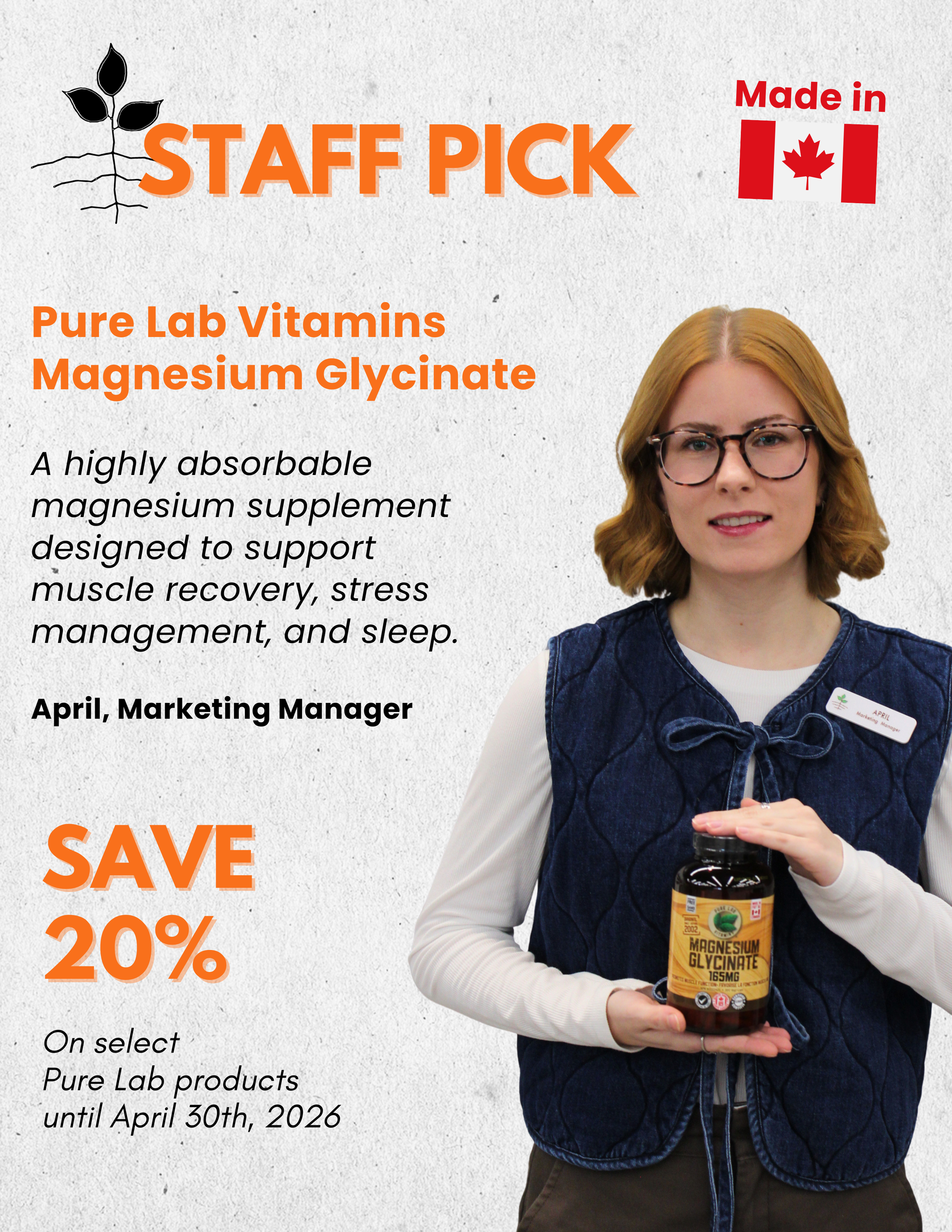April Staff Pick