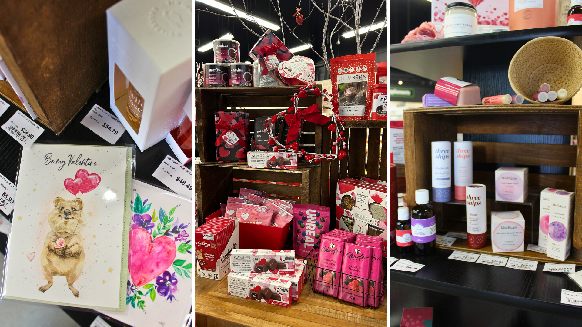valentine's day gift options in our stores