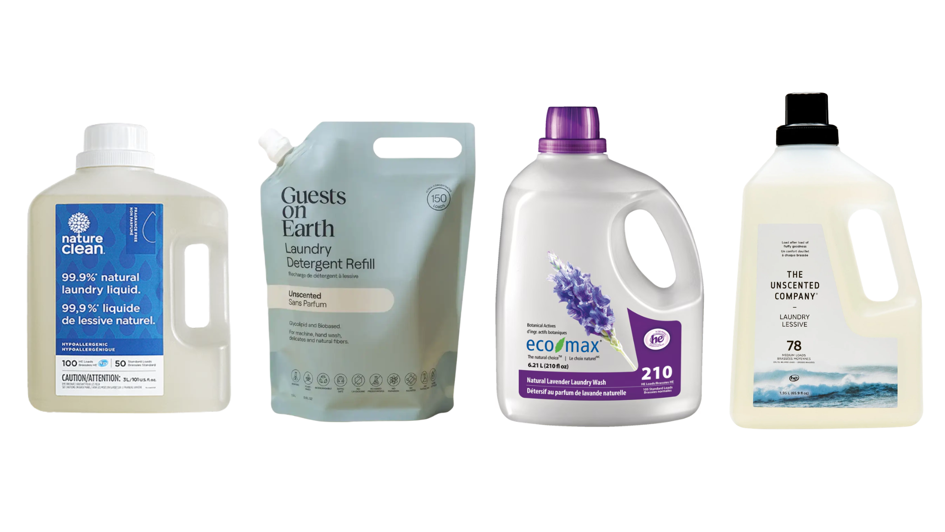 Several Natural cleaning products offered by Jo Anne's Place