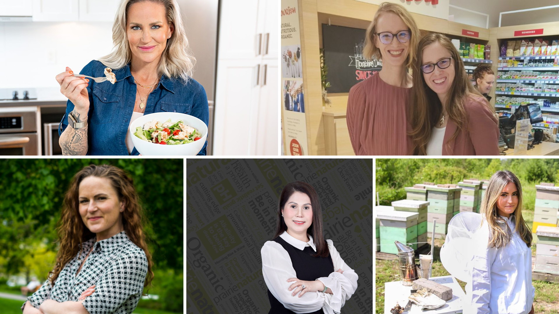 A collage of the many women who work at Jo Anne's Place