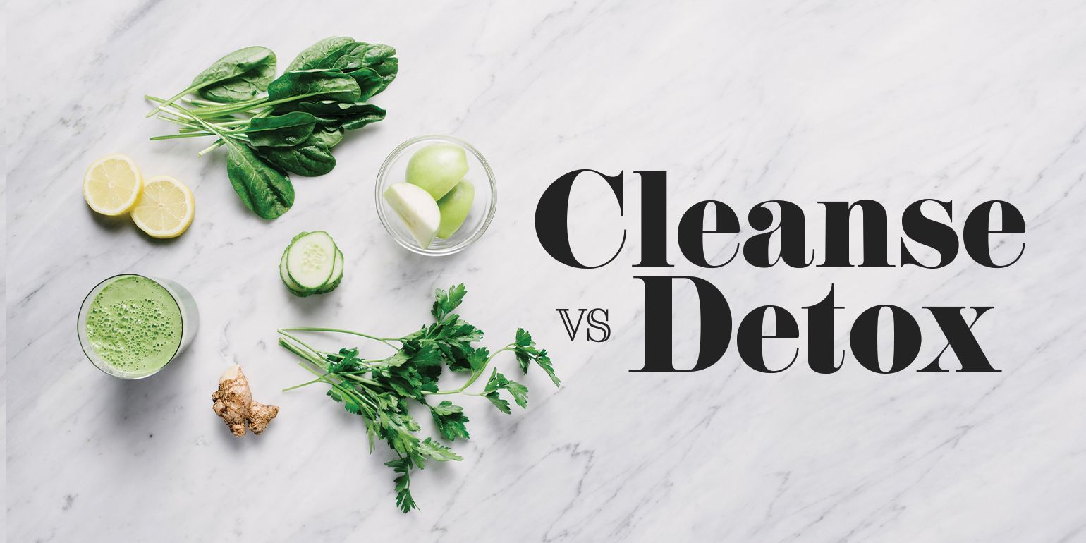 cleansing vs detox