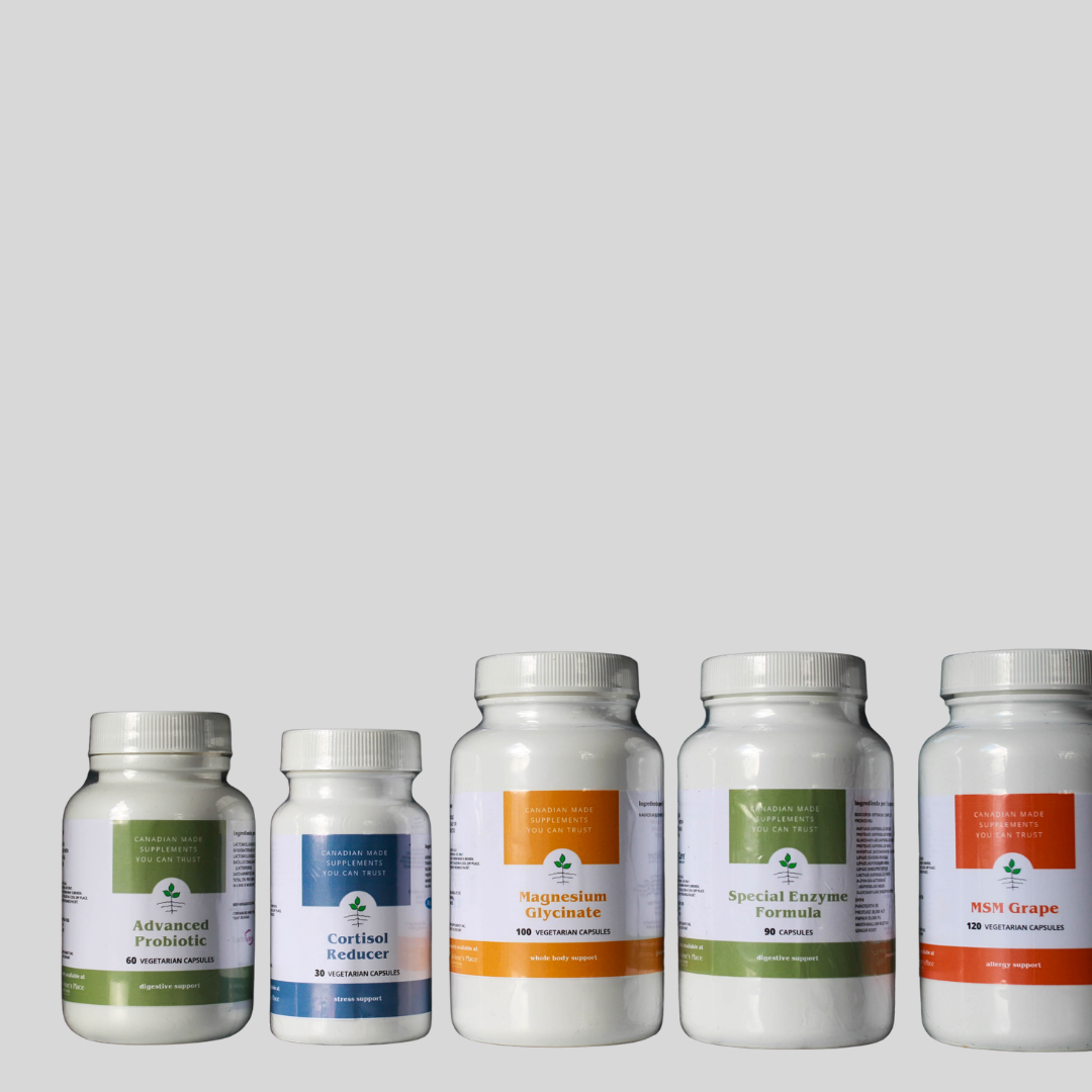 Various bottles of Jo Anne's Place Essential Oils