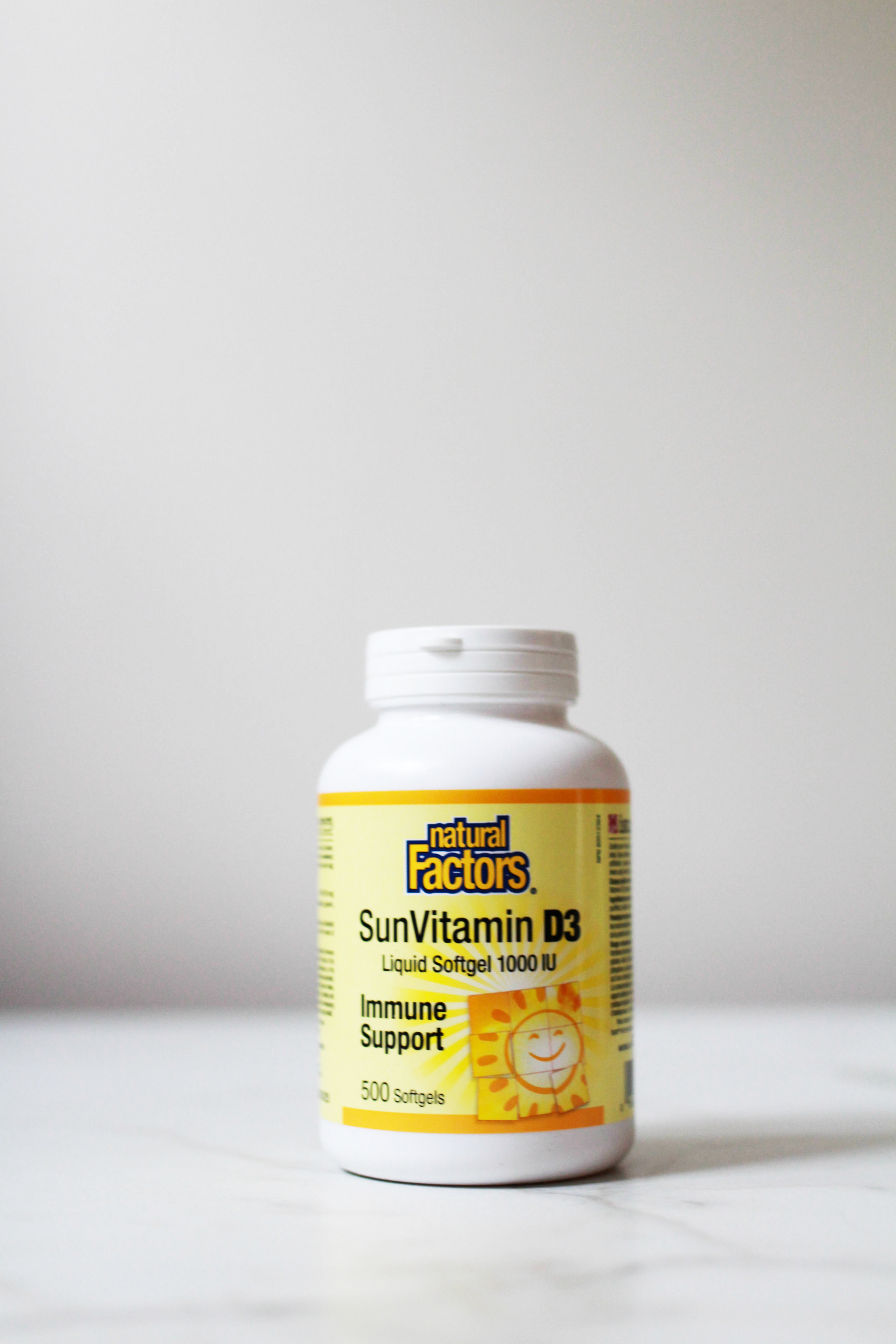 Natural Factors SunVitamin D3 Softgels