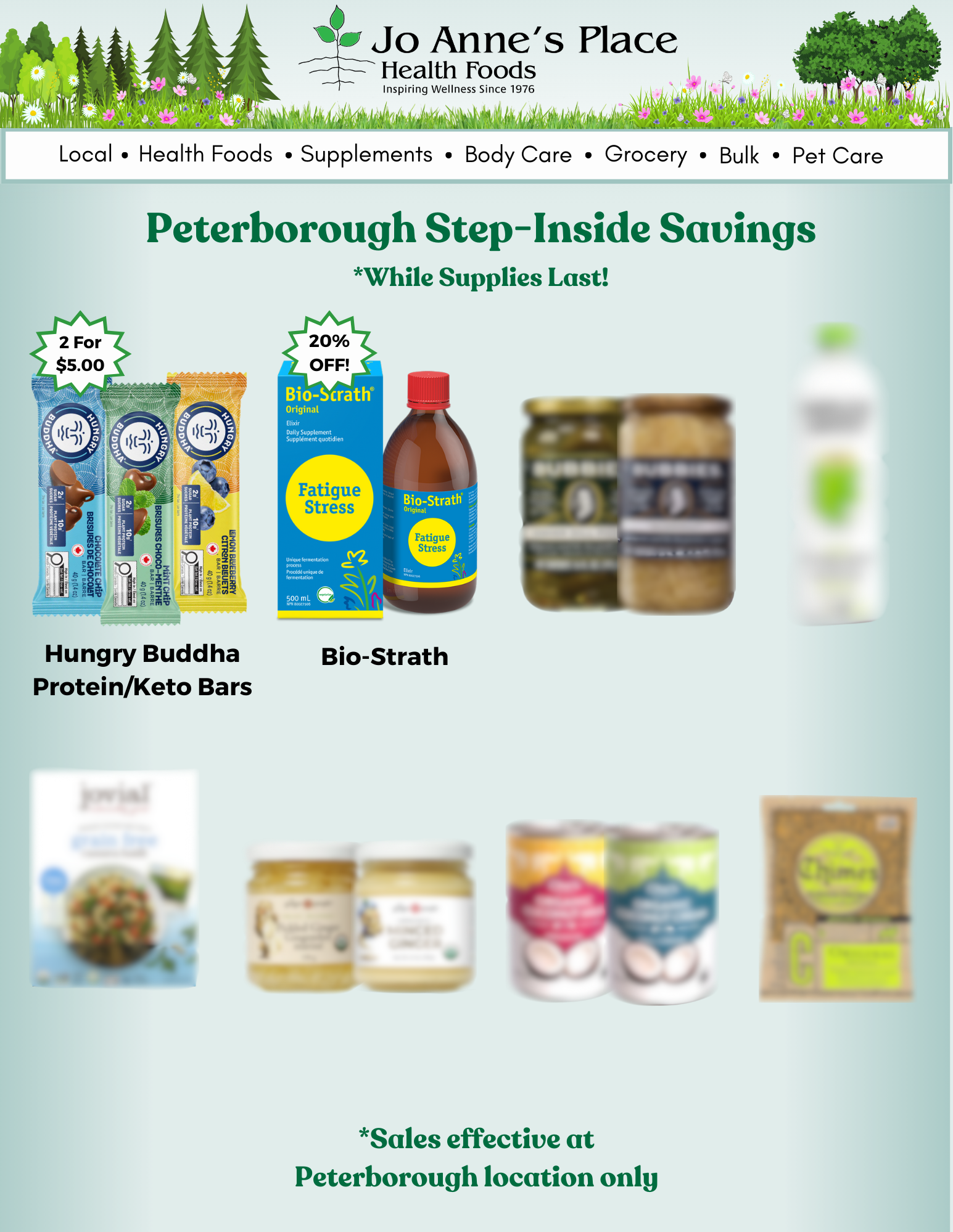 Step-Inside Savings Flyer for January