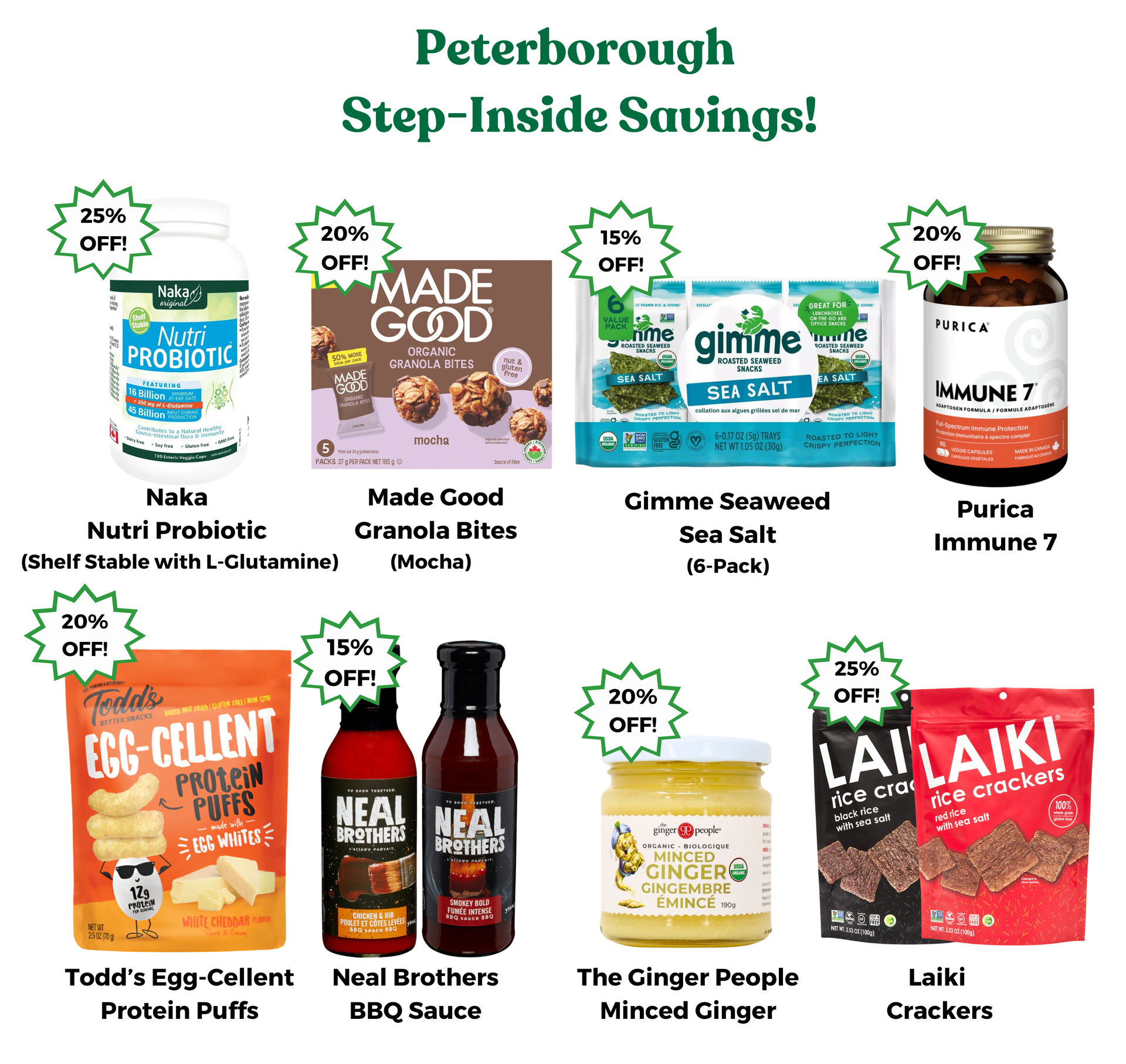 Step-Inside Savings Flyer for May