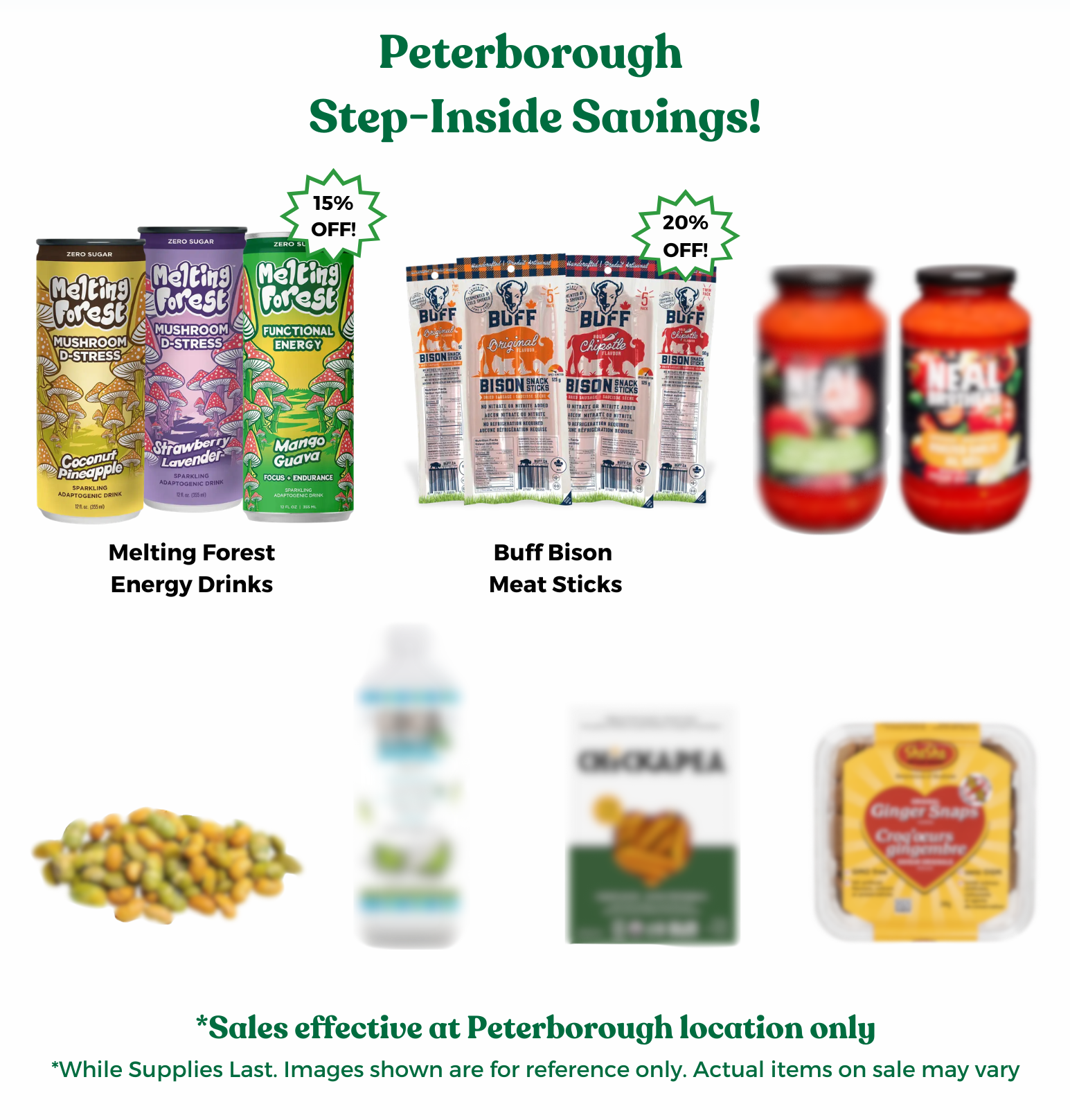 Step-Inside Savings Flyer for March