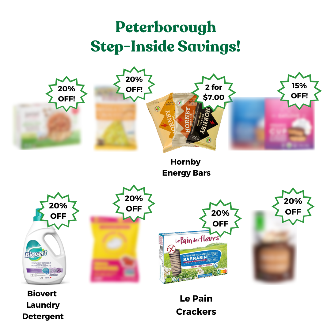 Step-Inside Savings Flyer for May