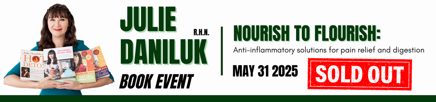 Julie Daniluk Book Tour Event Peterborough