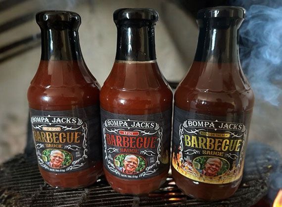 Bompa Jacks BBQ sauces