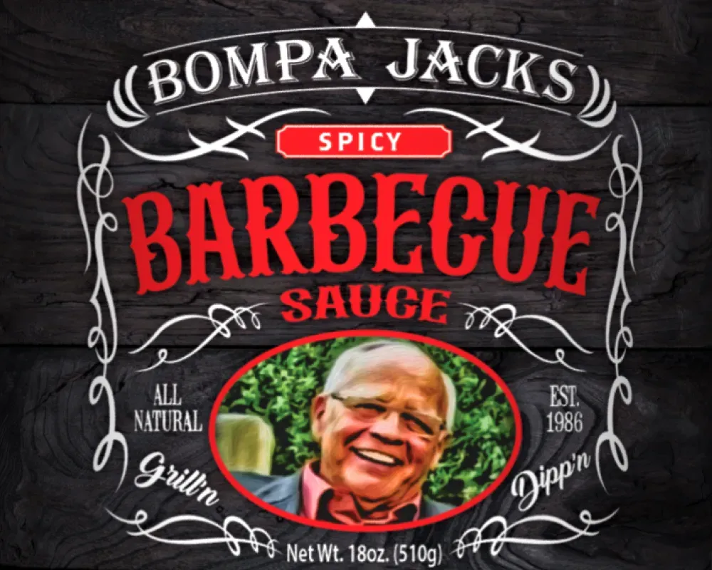 Bompa Jacks Spicy BBQ Sauce
