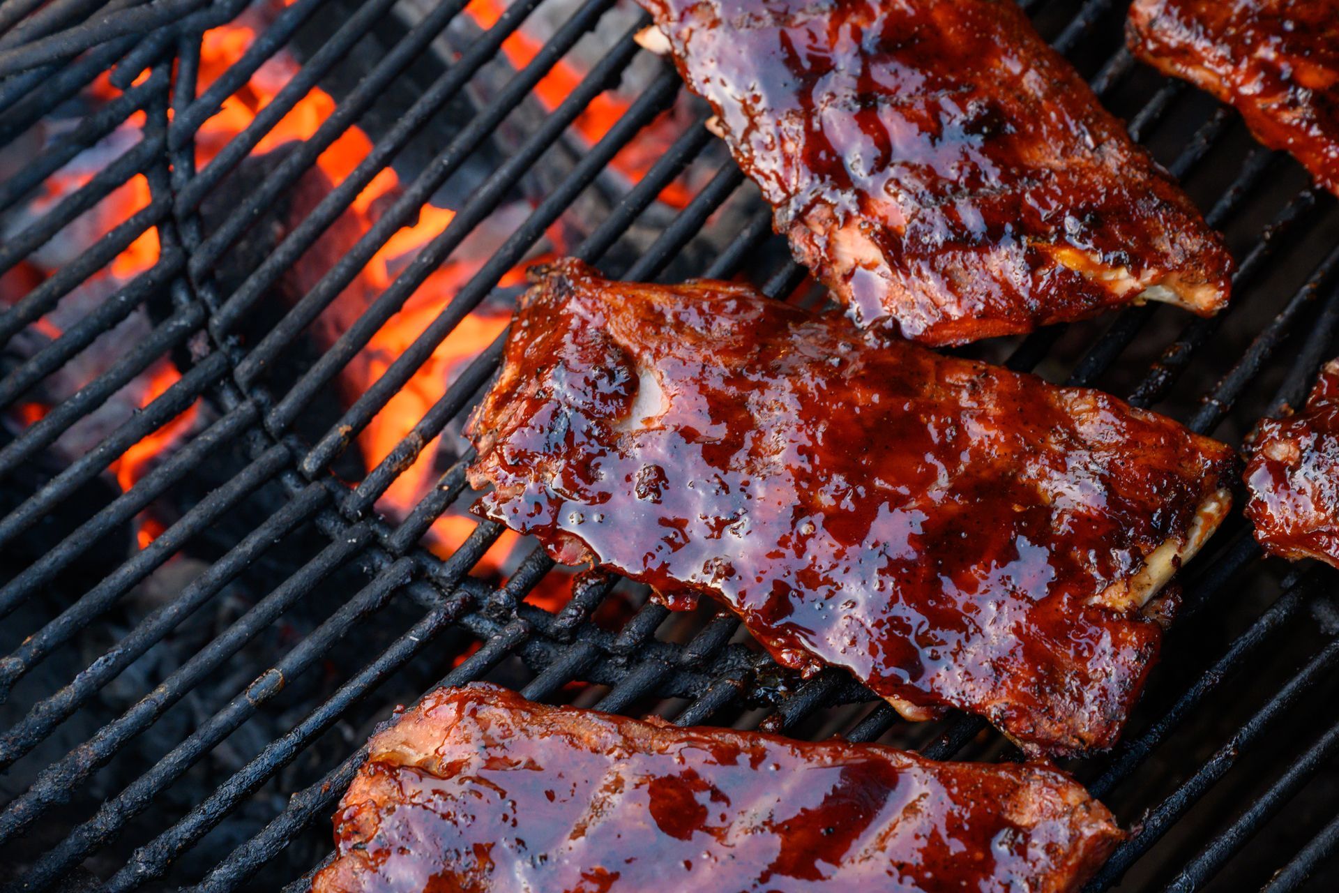 Pork ribs with BBQ Sauce
