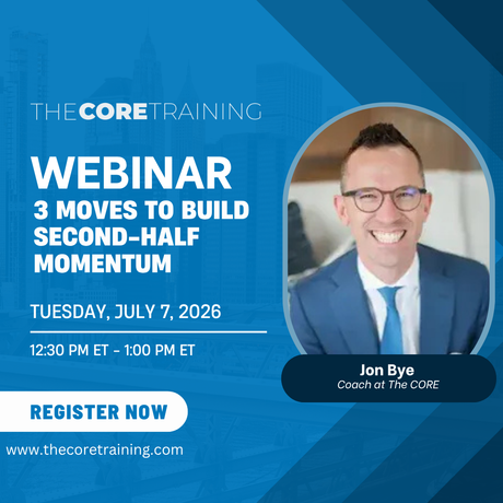 Webinar promo: “The Discipline Behind Massive Results” with Roger Kube, blue background and register now button