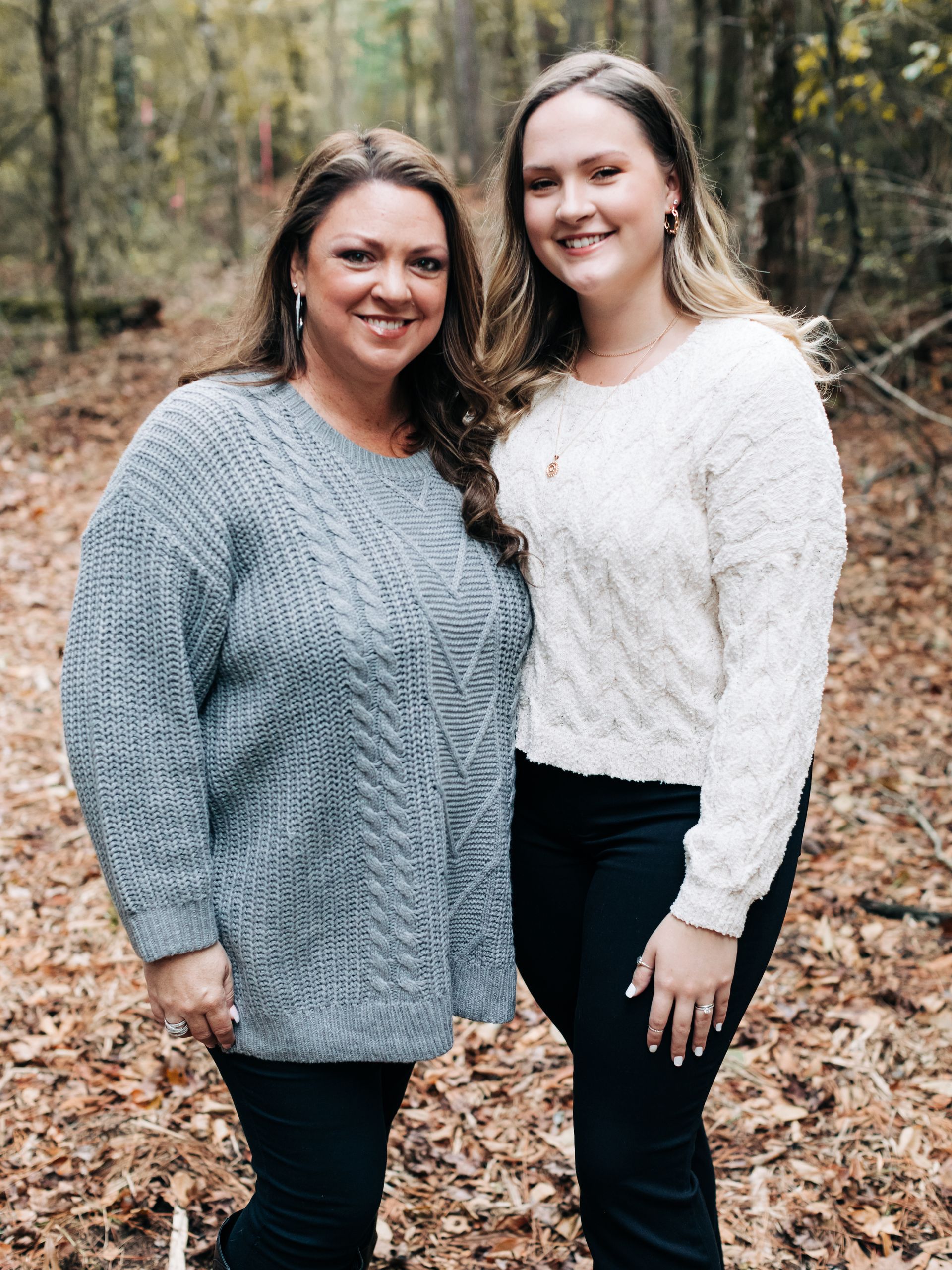 Two Girls Photo In Forest