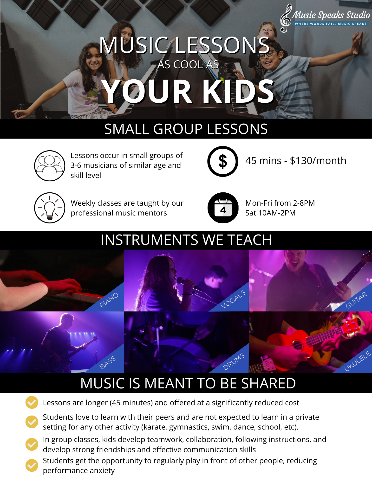 A poster that says `` what is the band program ? ''