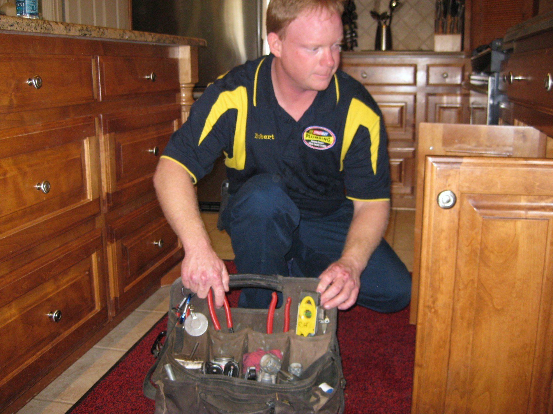 Full Service Plumber — Plumber Holding Plumbing Equipments in Shreveport, LA