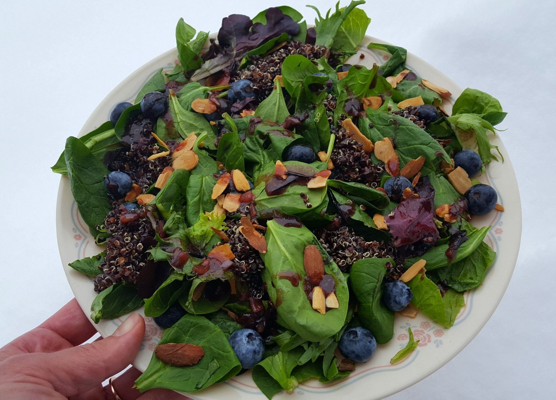 Blueberry winter salad