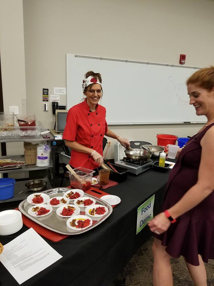 FVTC staff wellness chef demo