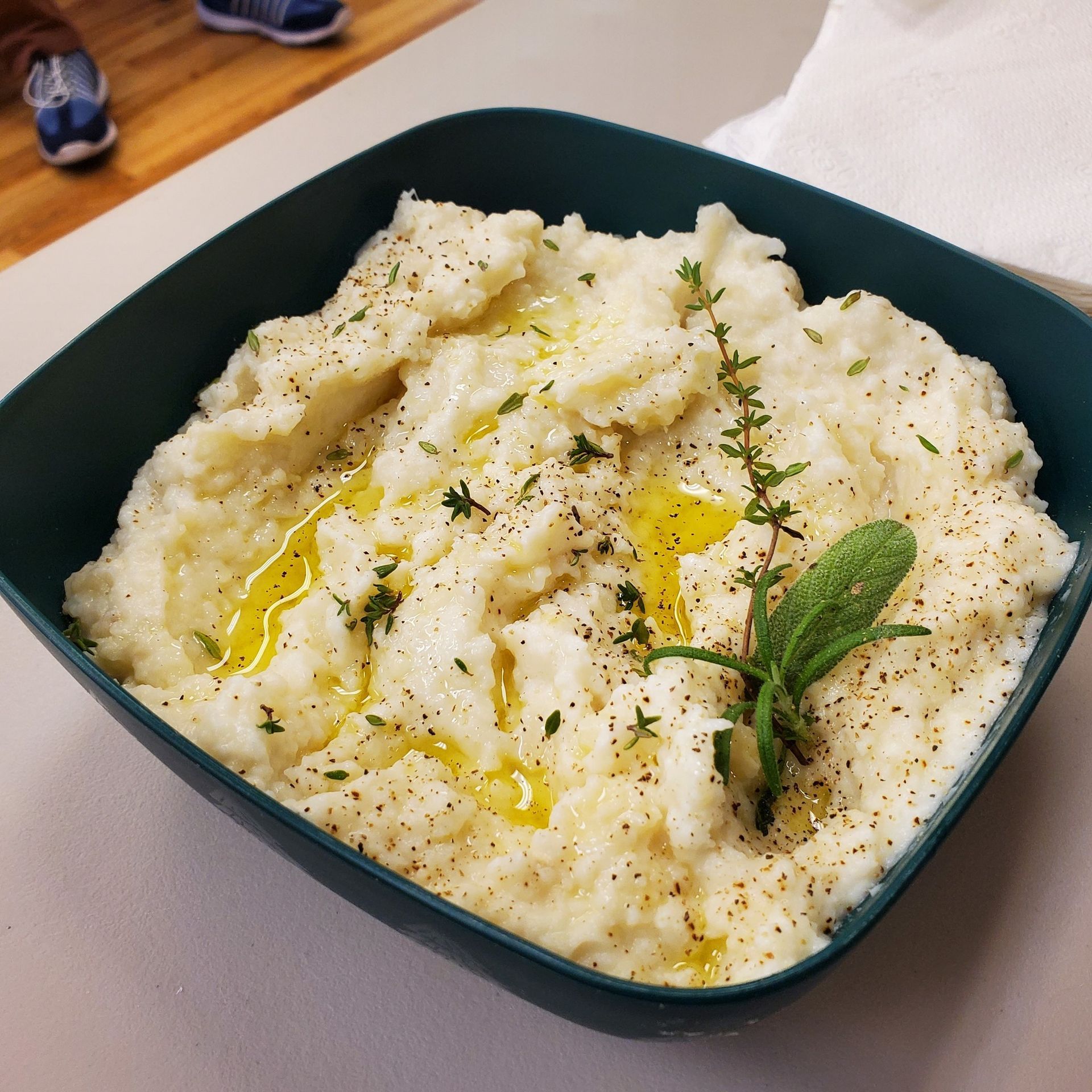 Mashed Cauliflower and Parsnips