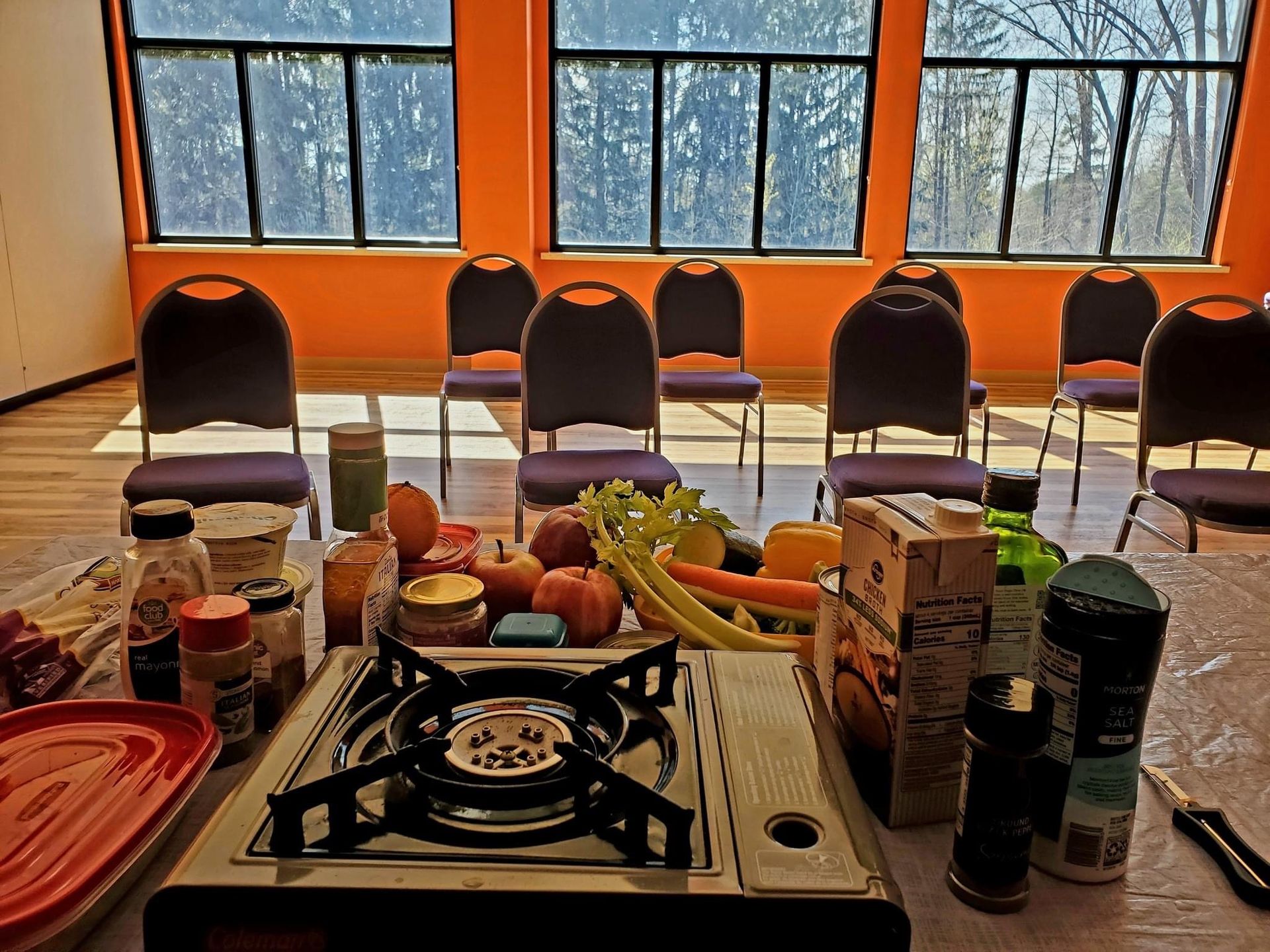 Healthy Chef Shell In Class Cooking Demo