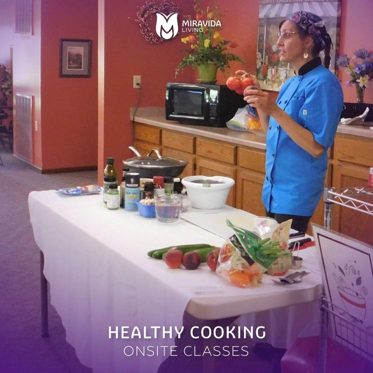 Senior Living Cooking Demonstration