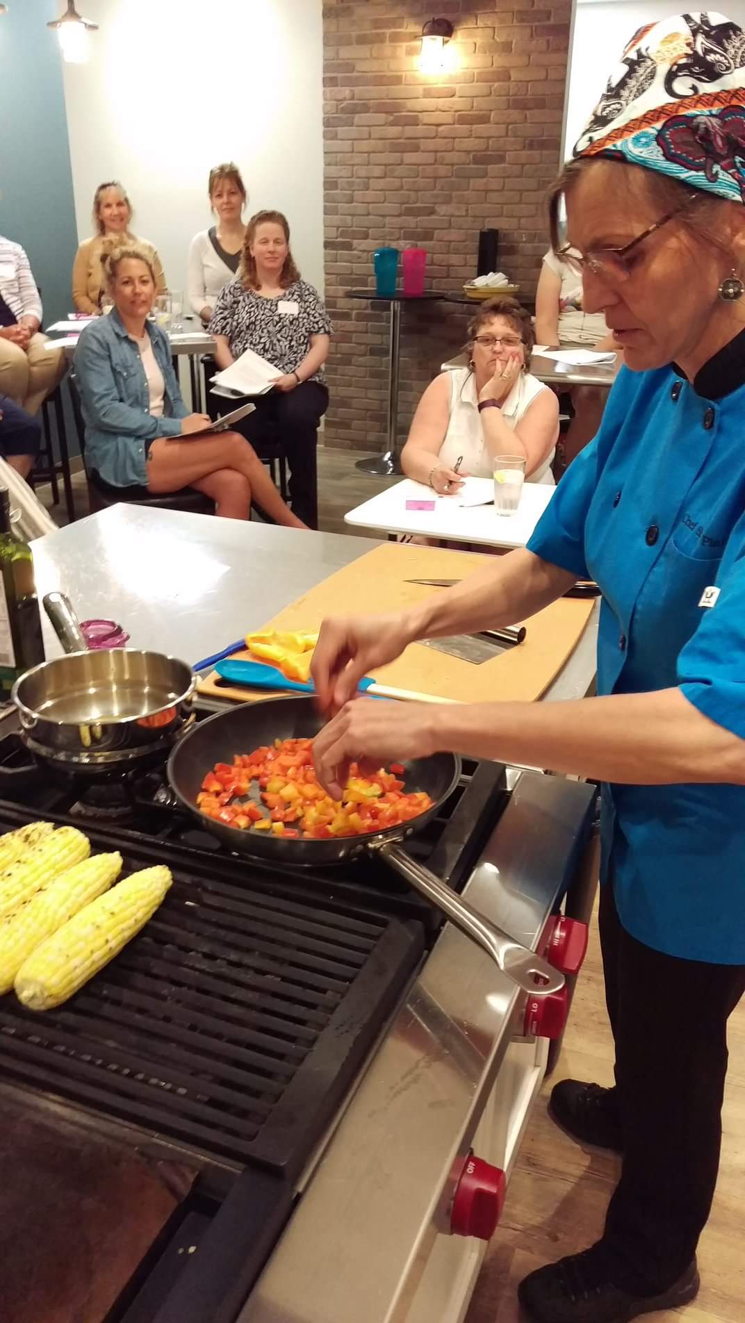 Relish Kitchen Cooking Demonstration for Teachers