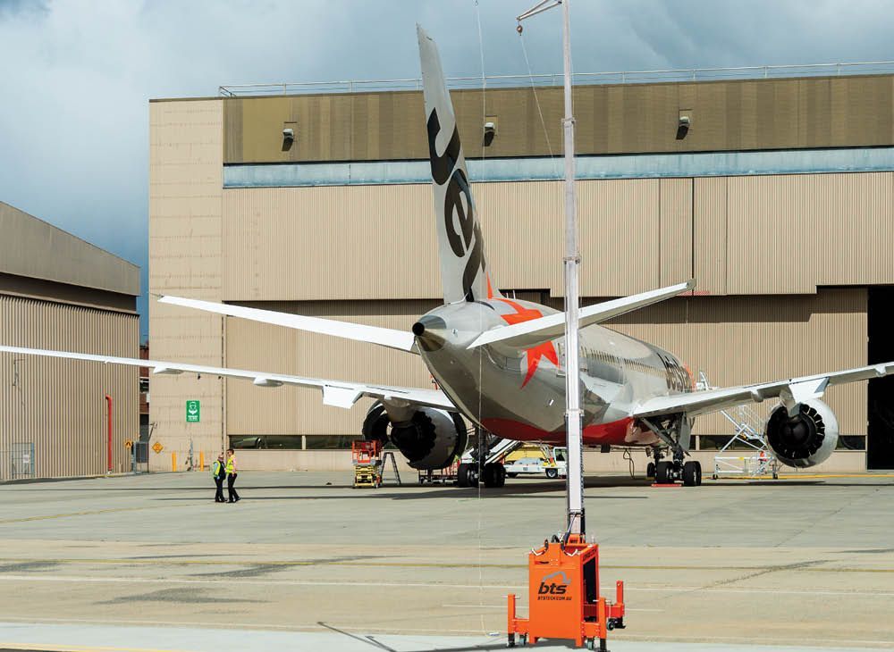 A yellow hook with the number 21 on it