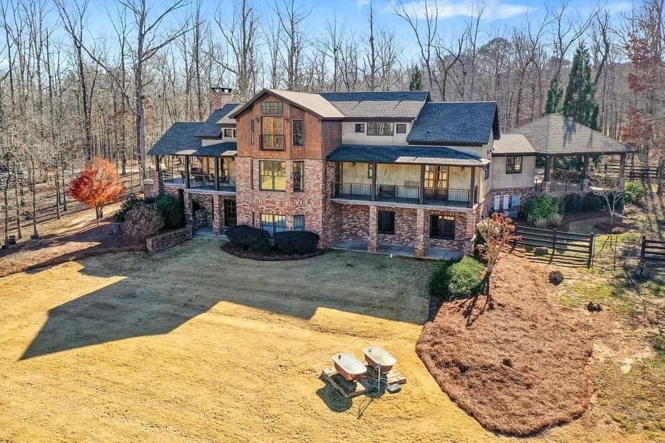 Brand new home with new roof