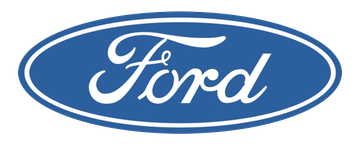 Ford logo in a blue oval with the word
