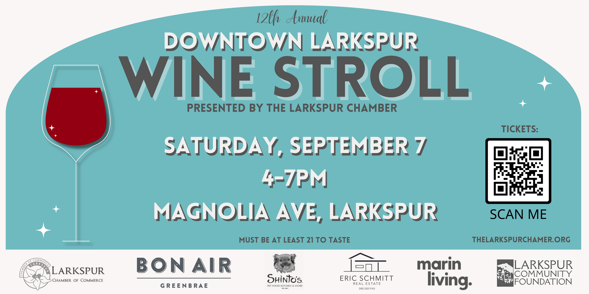 The Larkspur Chamber of Commerce Wine Stroll