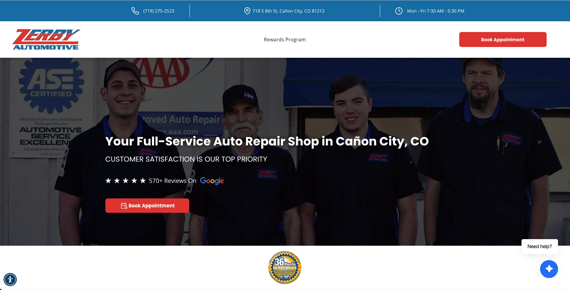 Zerby Automotive logo