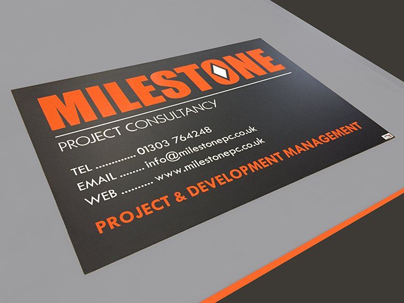 Site Board for Project Consultancy Firm