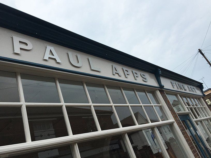 Aluminium composite letters for fascia