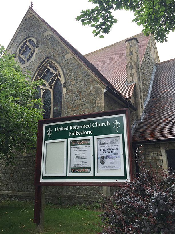 Noticeboard Sign for a Church