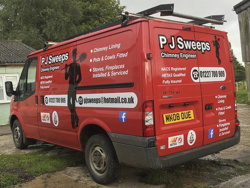 Vehicle graphics frr Chimney Sweep