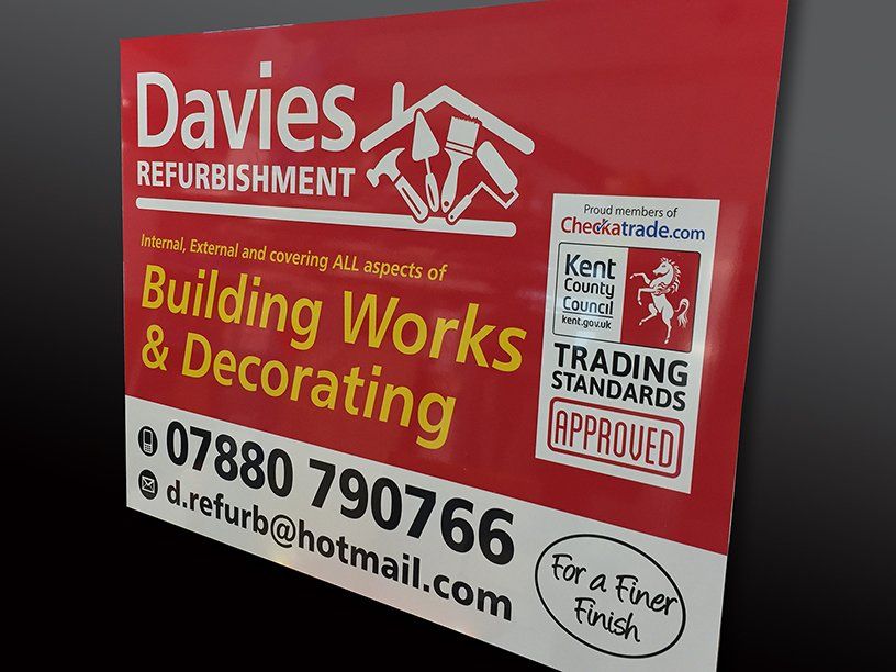 Site Board for Decorators